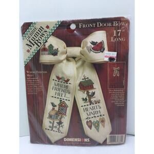 Debbie Mumm Bows Where Friends Meet 17inch NEW SEALED
